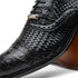 Marco_Di_Milano John Black: Luxury Leather Oxford Shoes