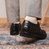 Marco_Di_Milano John Black: Luxury Leather Oxford Shoes