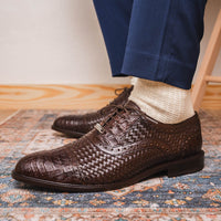 Marco_Di_Milano John Brown - Luxury Leather Loafers