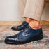 Marco Di Milano John Navy Leather Dress Shoe