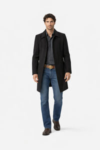 Justified Wool Trench Coat