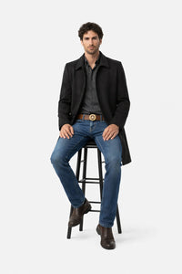 Justified Wool Trench Coat