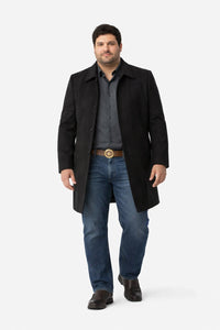 Justified Wool Trench Coat