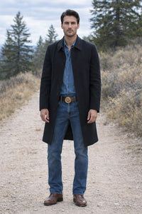 Justified Wool Trench Coat