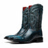 Marco_Di_Milano Kansas Black & Blue Leather Loafer