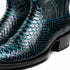 Marco_Di_Milano Kansas Black & Blue Leather Loafer