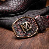 Marco Di Milano Kansas Black Cherry Leather Oxford