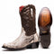 Marco Di Milano Kansas Natural Python Round Toe Cowboy Boots