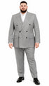 Kingsman Harry Light Grey Double Breasted Suit