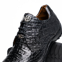 Marco Di Milano Kratos Black Leather Luxury Shoe