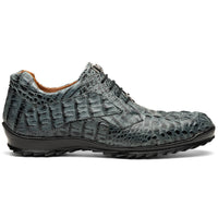 Marco Di Milano Kratos Gray Leather Luxury Shoe