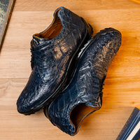 Marco Di Milano Kratos Navy Leather Luxury Shoe