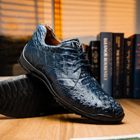 Marco Di Milano Kratos Navy Leather Luxury Shoe