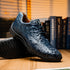 Marco Di Milano Kratos Navy Leather Luxury Shoe