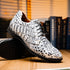 Marco_Di_Milano Kratos Newspaper Luxury Leather Shoe