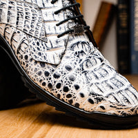 Marco_Di_Milano Kratos Newspaper Luxury Leather Shoe