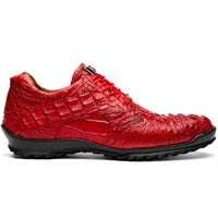 Marco_Di_Milano Kratos Red Luxury Leather Loafers