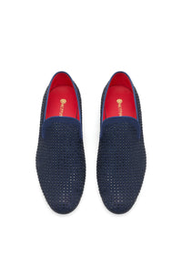 Carrucci Suede Studs Formal Dress Shoes