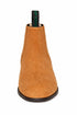 Suede Botin Charro Nobuck Camel