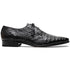 Marco Di Milano Lacio Black Leather Oxford Dress Shoe