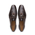 Marco Di Milano Lacio Brown Caiman Crocodile Derby