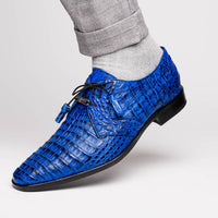 Marco Di Milano Lacio - Electric Blue Leather Loafers