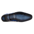 Marco Di Milano Lacio Electric Blue Caiman Crocodile Derby