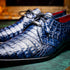 Marco Di Milano Lacio Navy Leather Dress Shoe