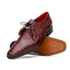 Marco_Di_Milano Lacio Wine Leather Dress Shoe