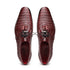 Marco_Di_Milano Lacio Wine Leather Dress Shoe
