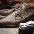 Marco Di Milano Lacio WoodGreen Leather Oxford