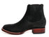 Los Altos Men's Boot Wide Square Toe Nobuck Black Leather Sole - Nobuck Black