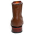 Los Altos Men's Boot Wide Square Toe Deer Light Brown Leather Sole - Deer Light Brown