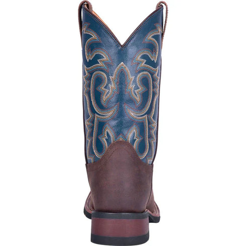 Laredo Men's Hamilton Genuine Leather Square Toe Boots - Tan