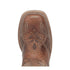 Laredo Women's Dionne Broad Square Toe Leather Boots - Brown 5972