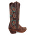 Laredo Women's Filly Snip Toe Leather Boots - Tobacco 20006