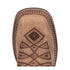 Laredo Women's Kite Days Broad Square Toe Leather Boots - Brown / Bone 5821