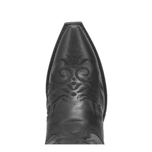 Laredo Women's Night Sky Snip Toe Leather Boots - Black 52450