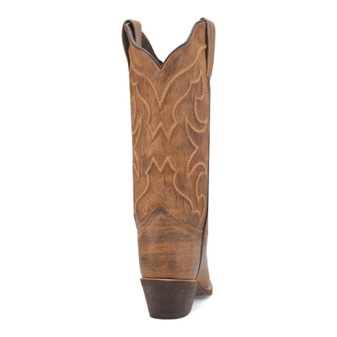 Laredo Women's Reva Snip Toe Leather Boots - Honey 54267