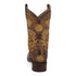 Laredo Women's Secret Garden Broad Square Toe Leather Boots - Brown 5822