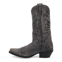Laredo Women's Stevie Snip Toe Leather Boots - Black 52120