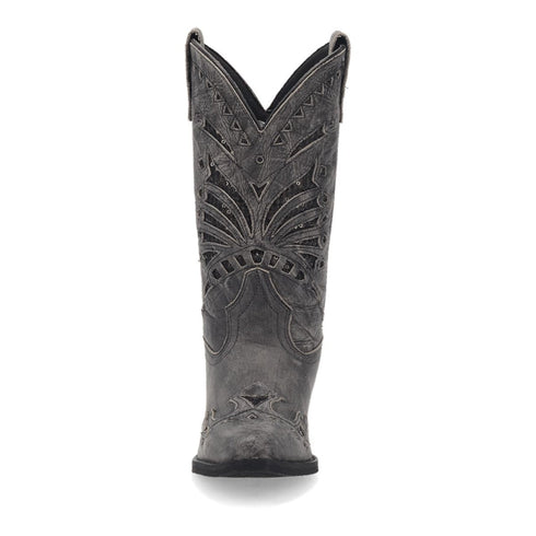 Laredo Women's Stevie Snip Toe Leather Boots - Black 52120