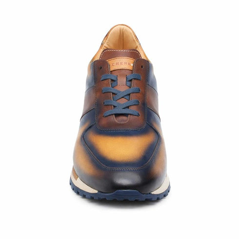 Latini Multi-tone  Sneaker Blue/Multi By Mezlan Made In Spain Brand