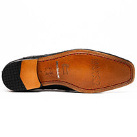 Marco_Di_Milano Leonardo Black Leather Dress Shoe