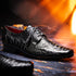 Marco_Di_Milano Leonardo Black Leather Dress Shoe