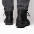 Marco Di Milano Leoni Oil Black Leather Dress Shoe