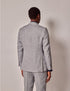 Mens Linen Suit For Beach Wedding - Summer Suit in Light Grey