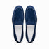 Zelli Livorno Sueded Italian Goatskin Slip-On Loafer in Navy