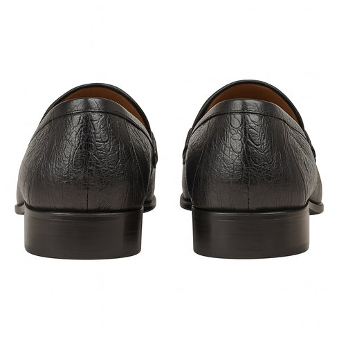 Lombardy Lizard Teju Bit Loafers