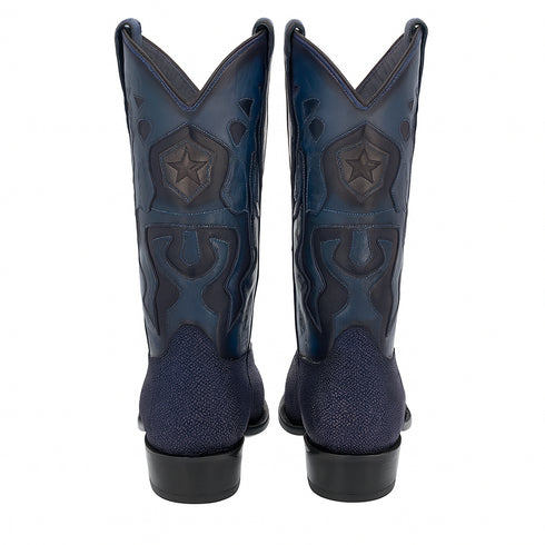 Blue Stingray Boots